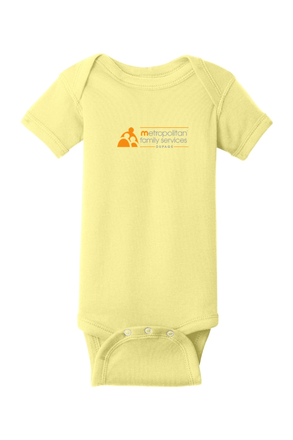 Rabbit Skins Infant Short Sleeve Baby Rib Bodysuit