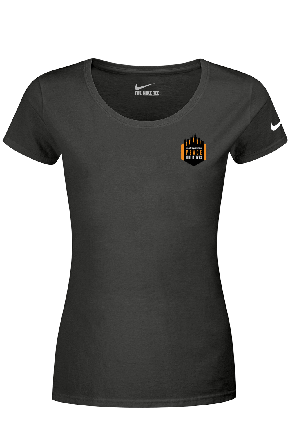 Nike Ladies Dri-FIT Cotton/Poly Scoop Neck Tee