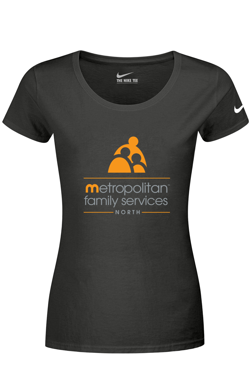 Nike Ladies Dri-FIT Cotton/Poly Scoop Neck Tee