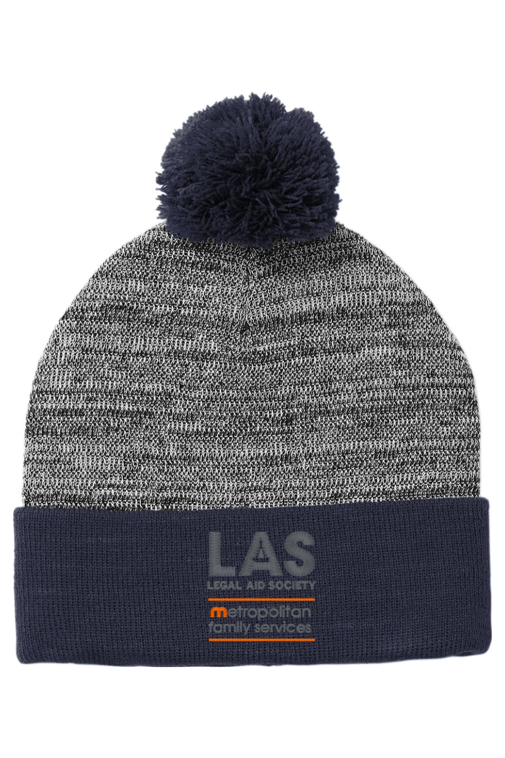 Sport-TekHeather Pom Pom Beanie