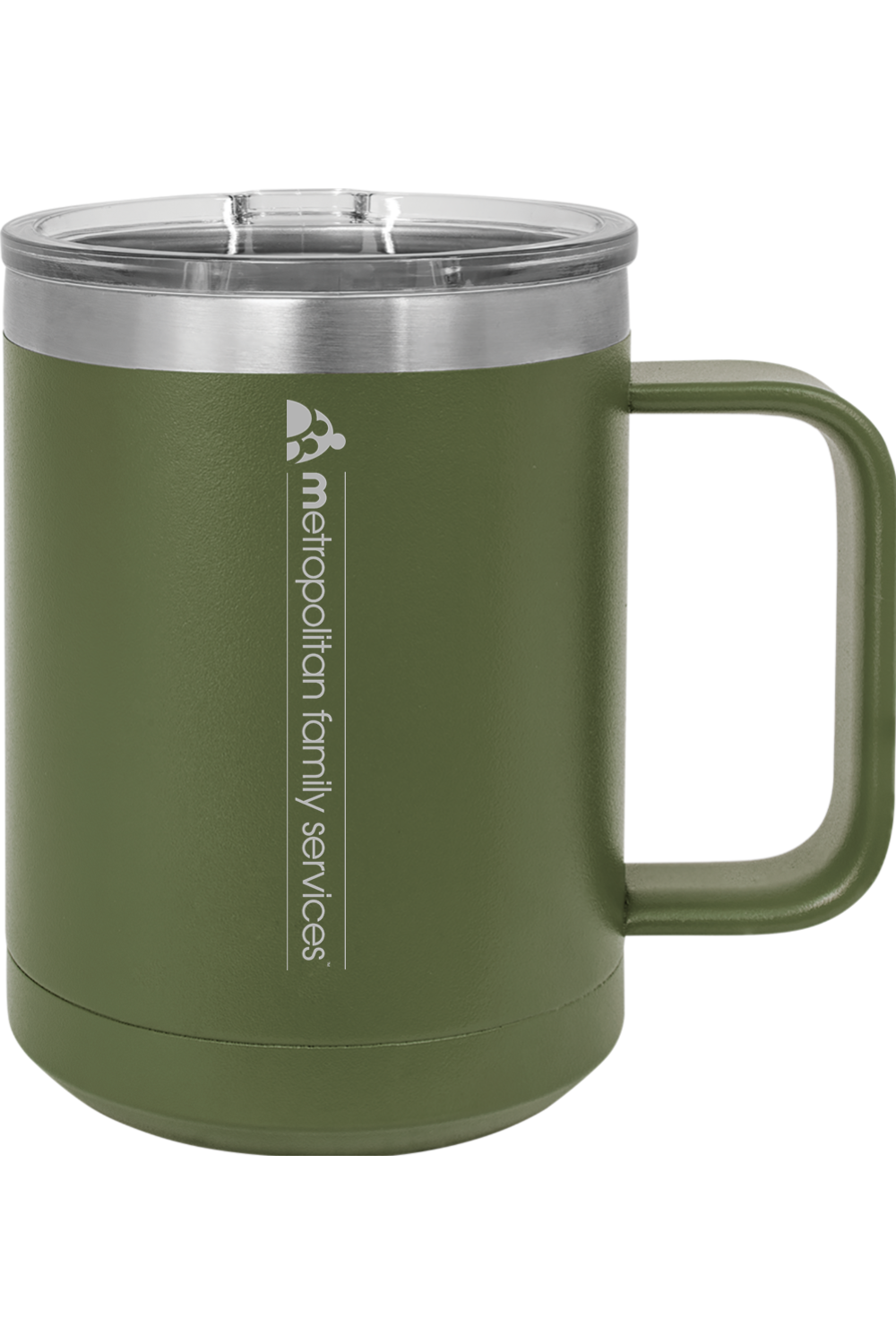 15oz Insulated Coffee Mug with Slider Lid