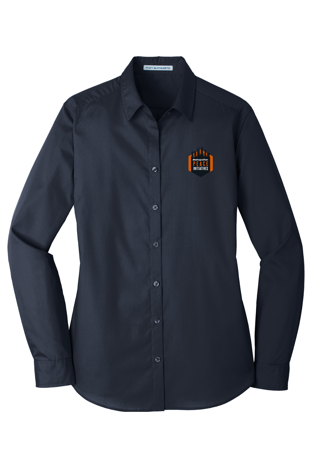 Port Authority Ladies Long Sleeve Carefree Poplin Shirt
