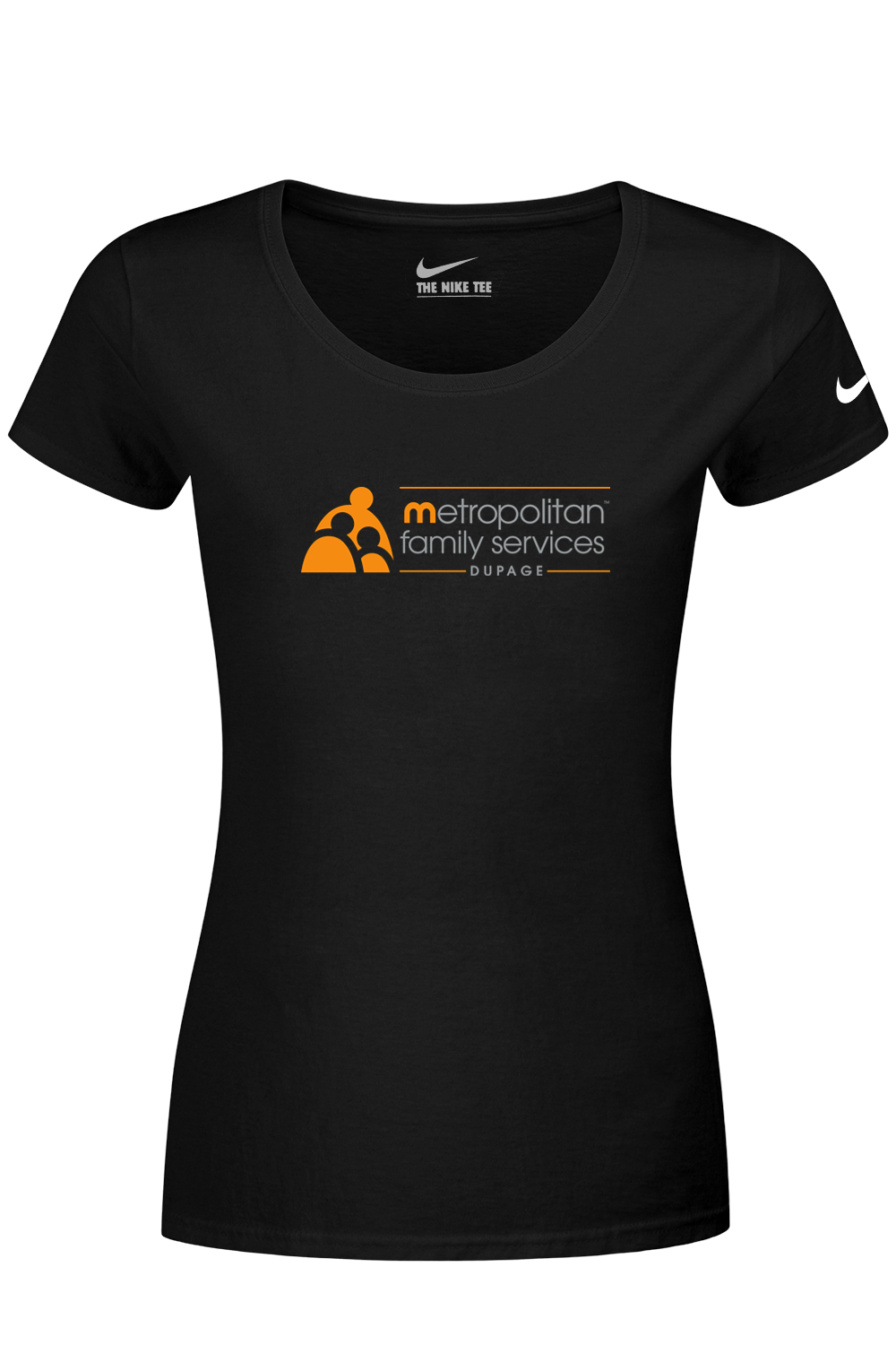 Nike Ladies Dri-FIT Cotton/Poly Scoop Neck Tee