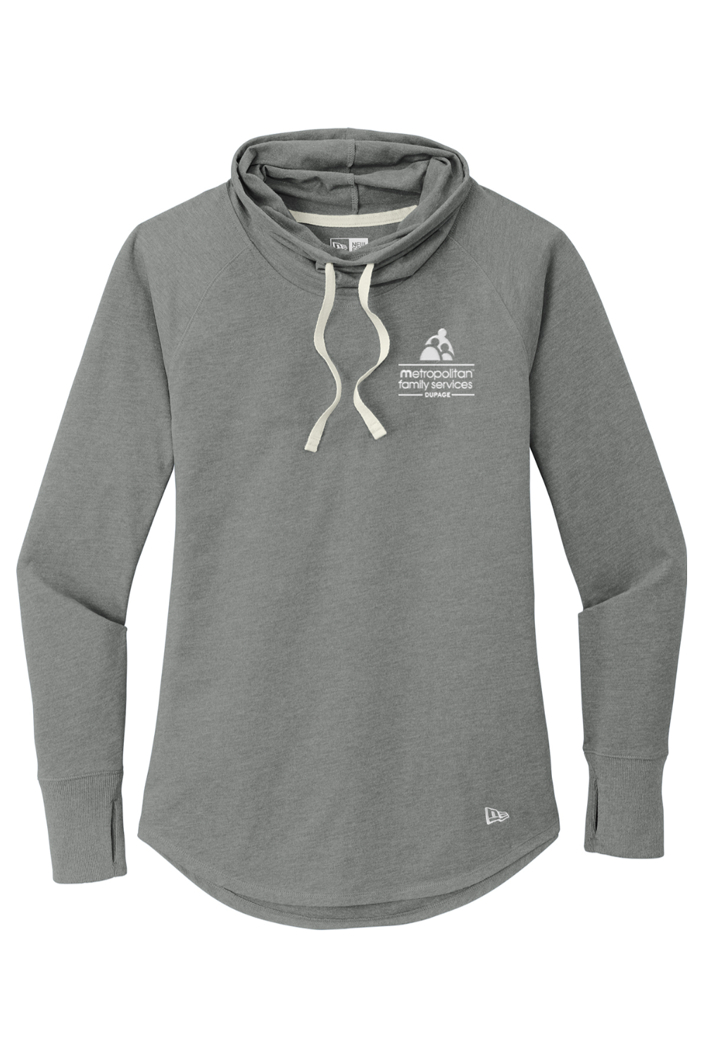 New Era Ladies Sueded Cotton Blend Cowl Tee
