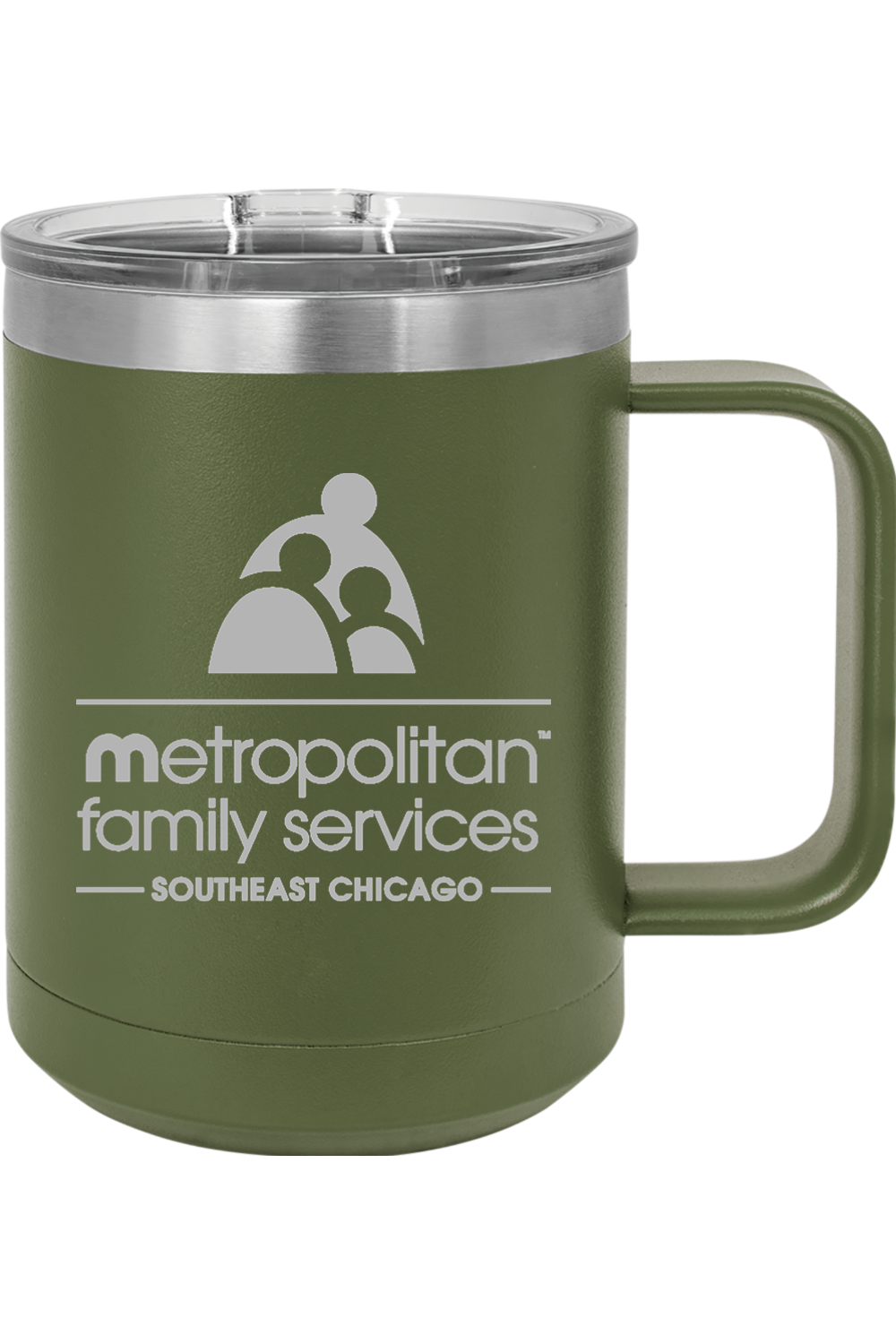 15oz Insulated Coffee Mug with Slider Lid