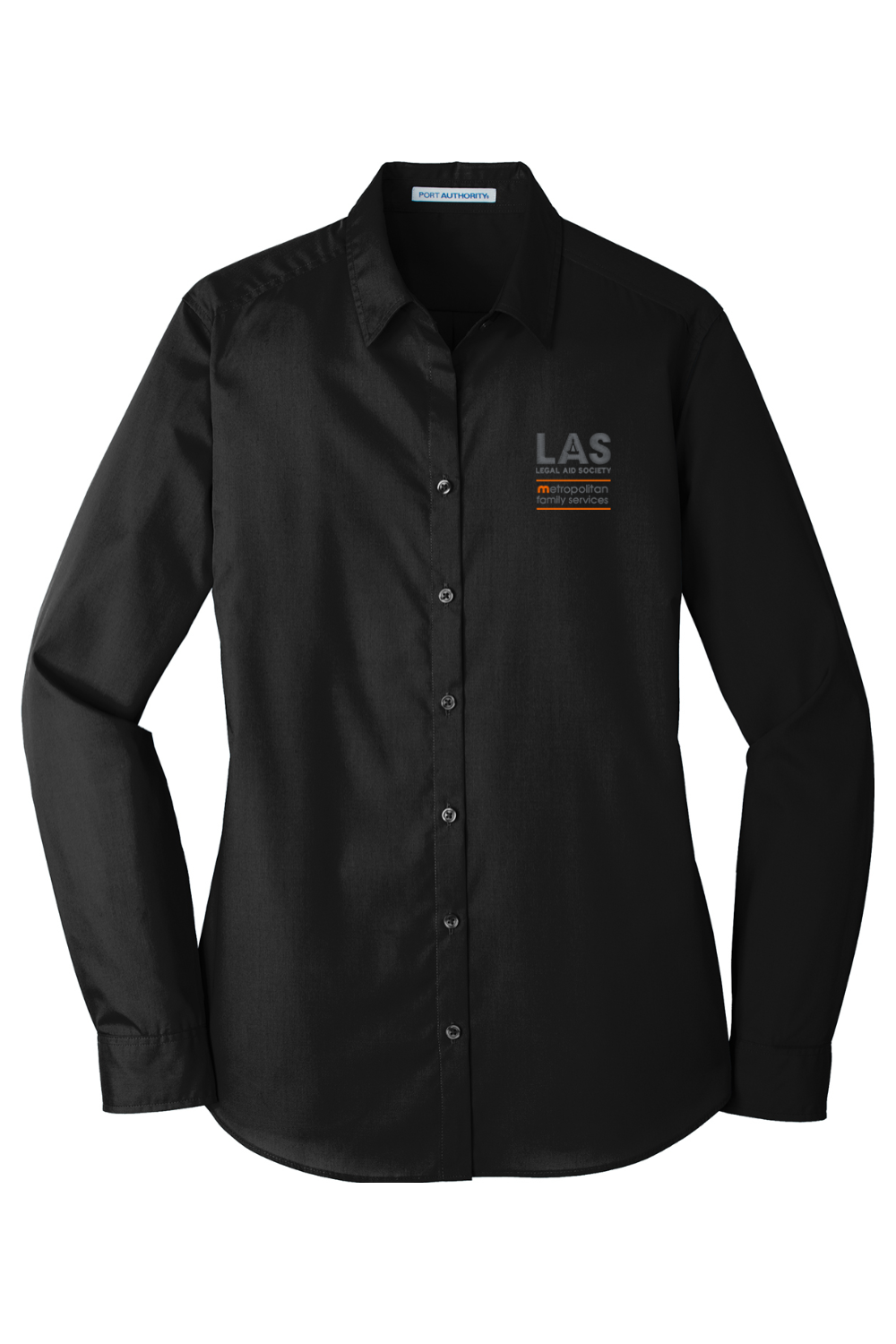 Port Authority Ladies Long Sleeve Carefree Poplin Shirt