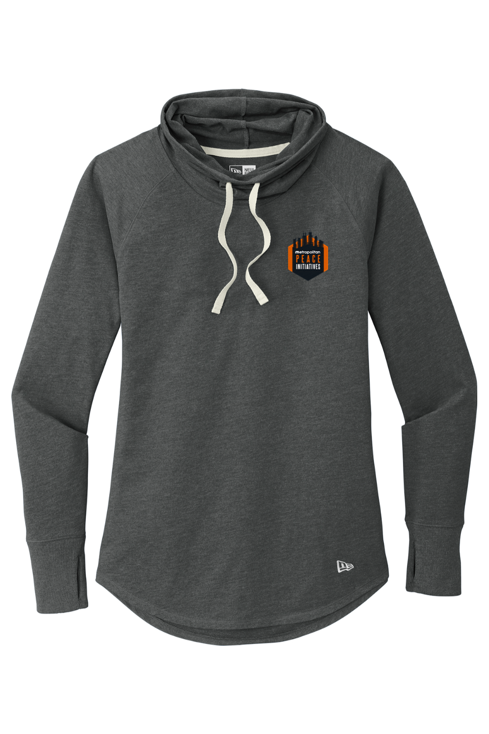 New Era Ladies Sueded Cotton Blend Cowl Tee