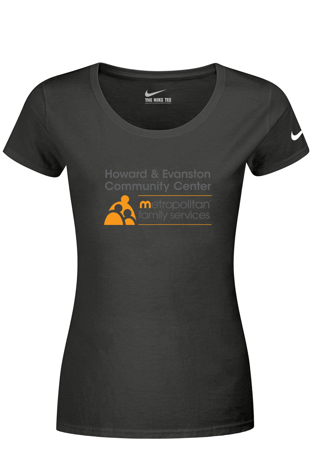 Nike Ladies Dri-FIT Cotton/Poly Scoop Neck Tee