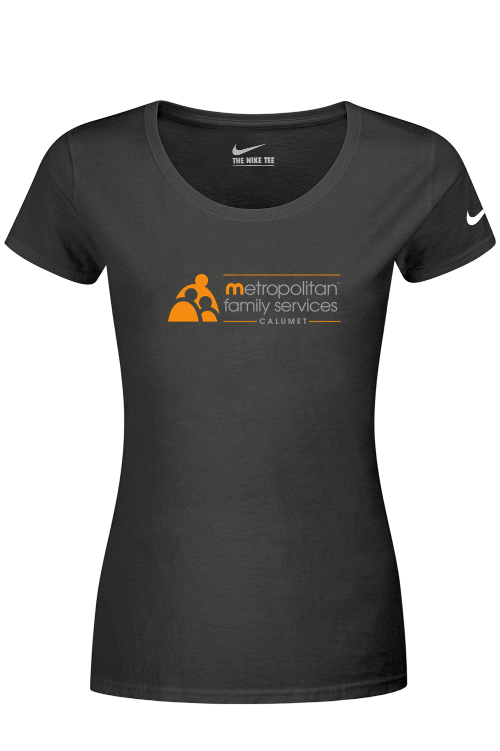 Nike Ladies Dri-FIT Cotton/Poly Scoop Neck Tee