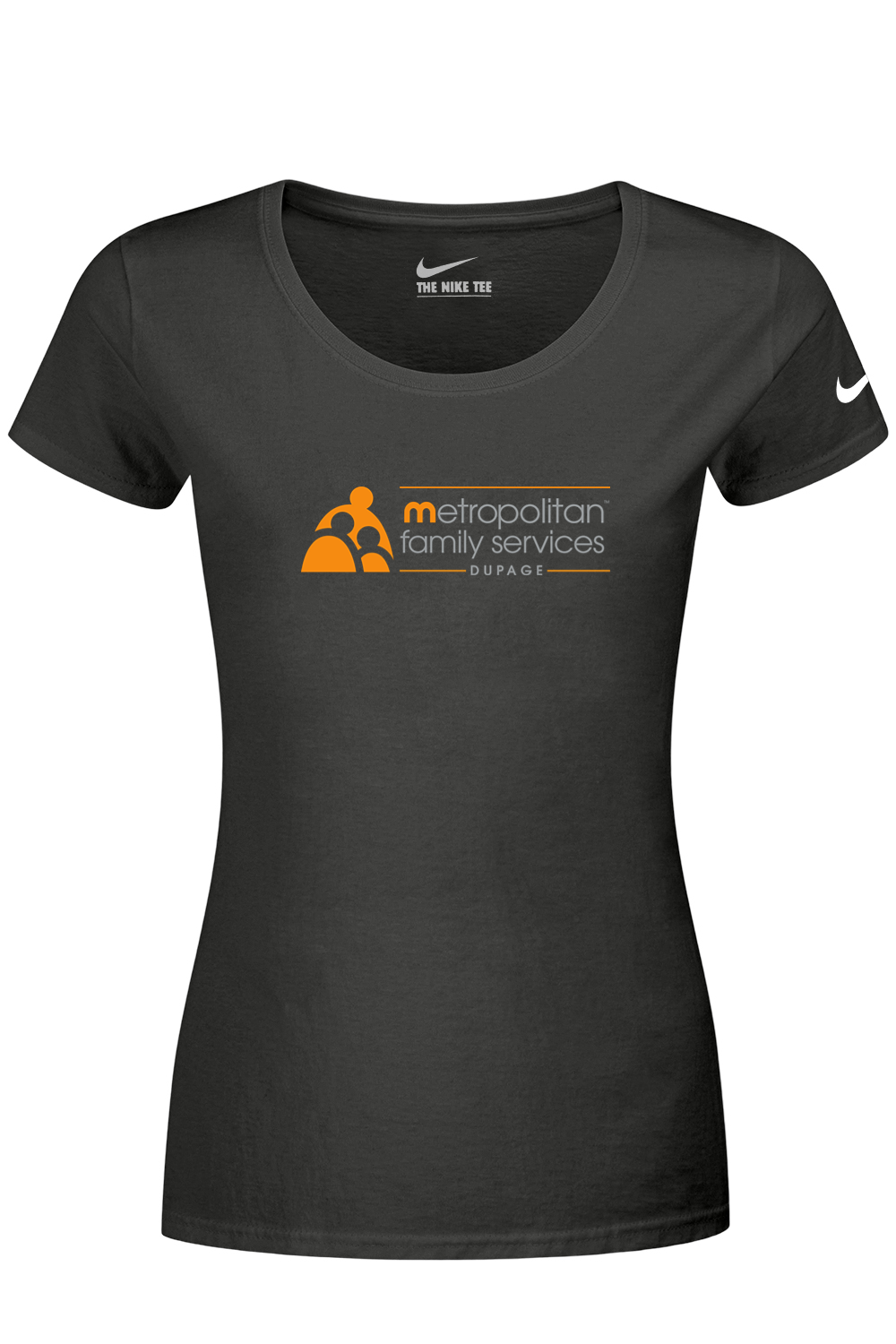 Nike Ladies Dri-FIT Cotton/Poly Scoop Neck Tee