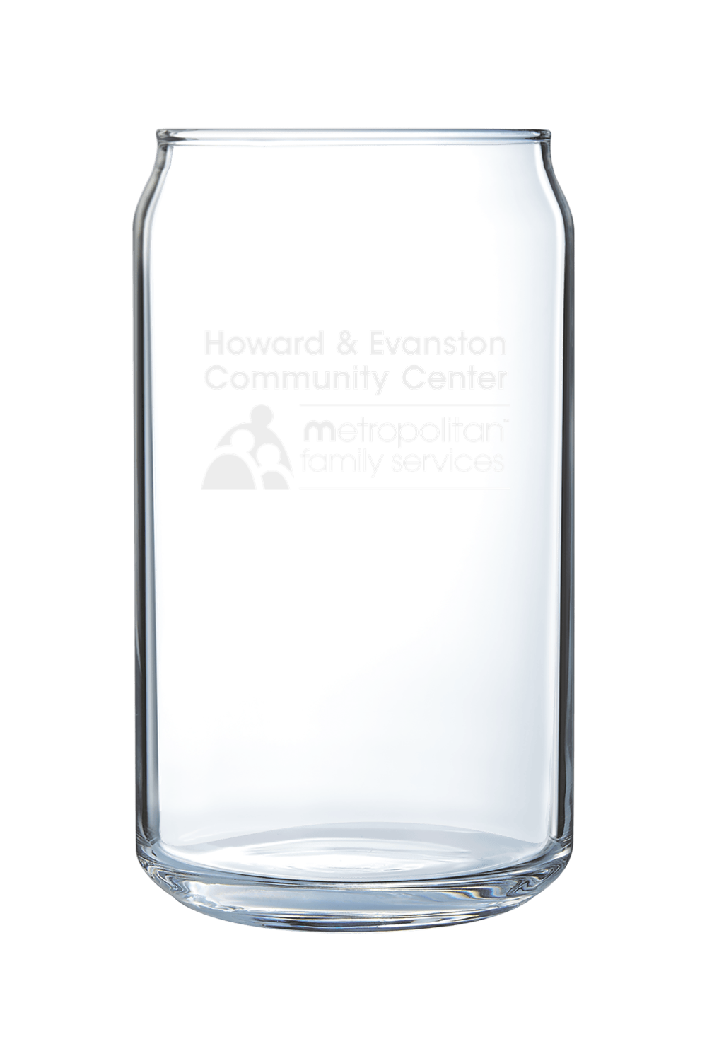 HECC | 16 oz. Can Glass