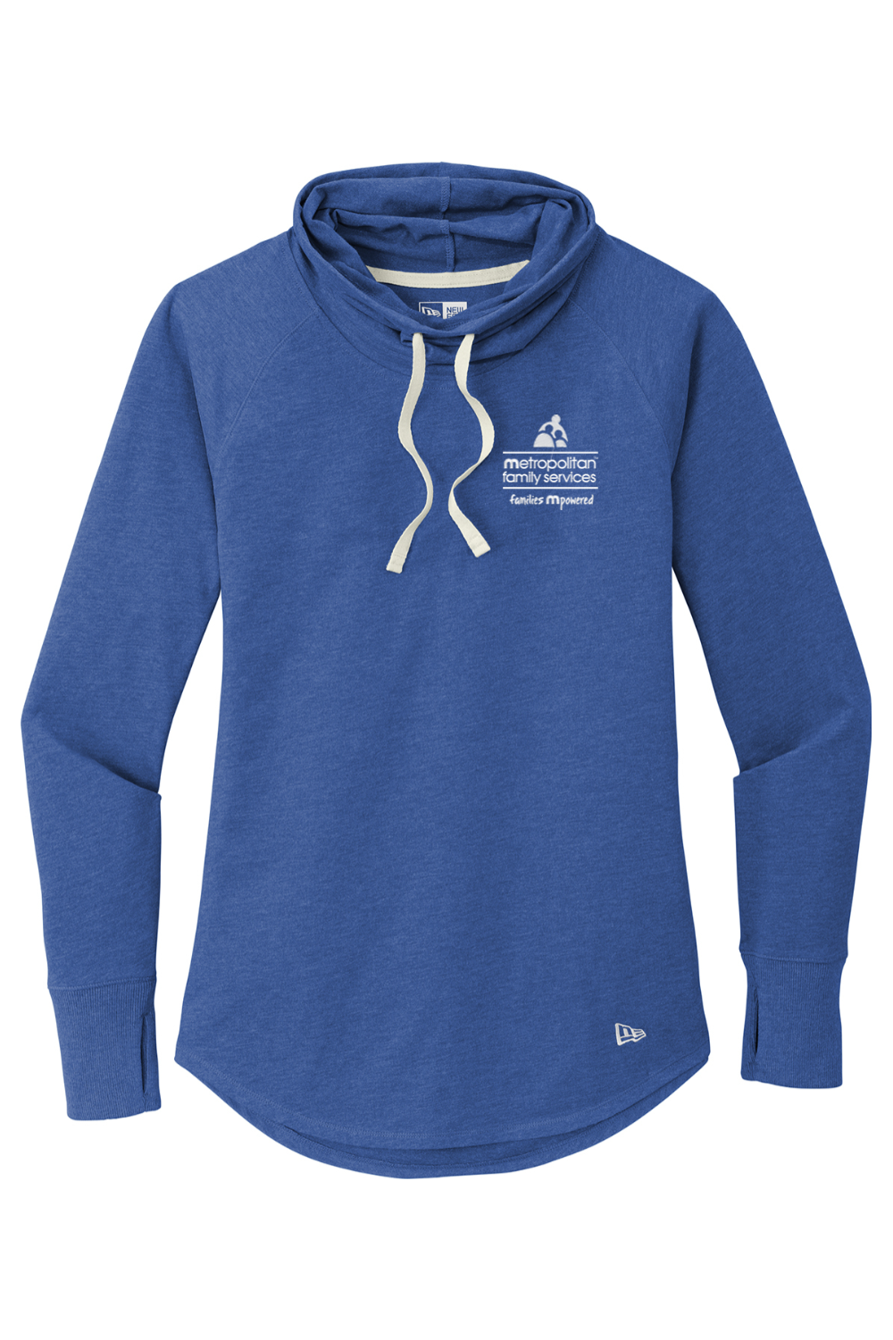 New Era Ladies Sueded Cotton Blend Cowl Tee