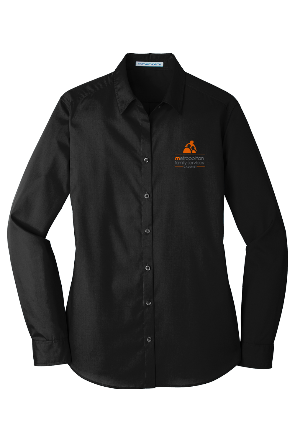Port Authority Ladies Long Sleeve Carefree Poplin Shirt