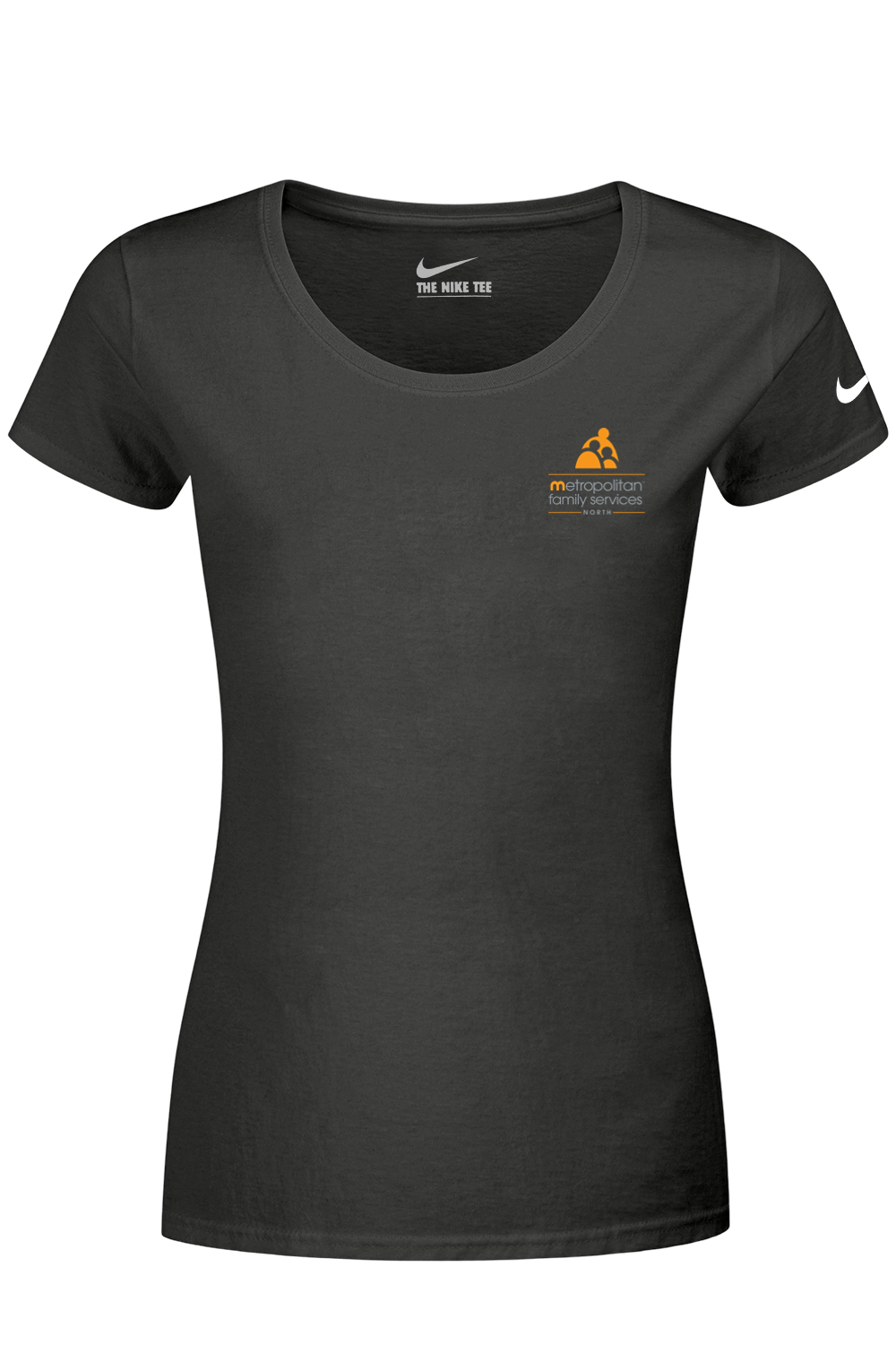 Nike Ladies Dri-FIT Cotton/Poly Scoop Neck Tee