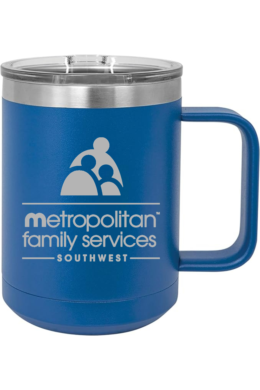 15oz Insulated Coffee Mug with Slider Lid