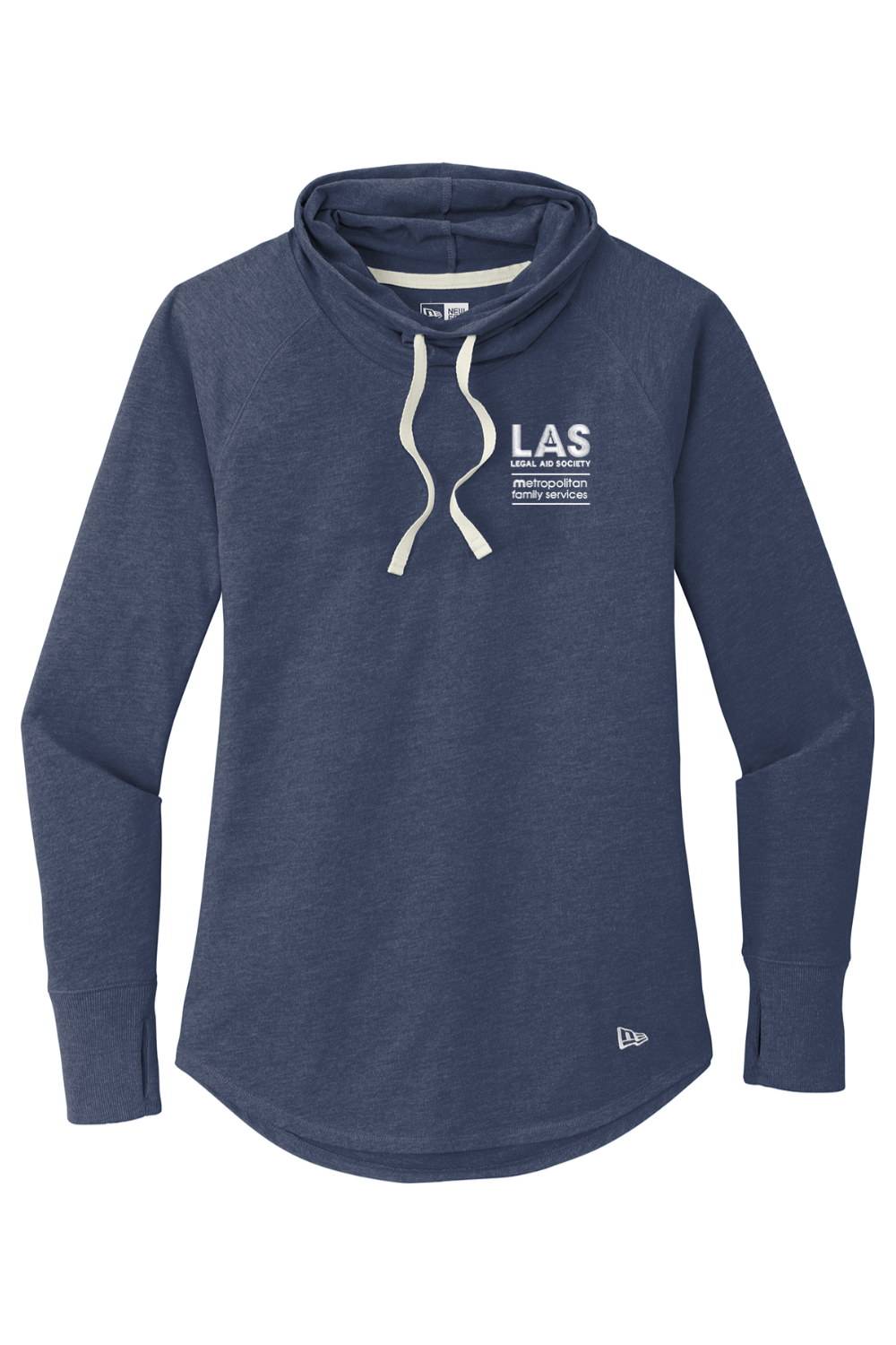 New Era Ladies Sueded Cotton Blend Cowl Tee