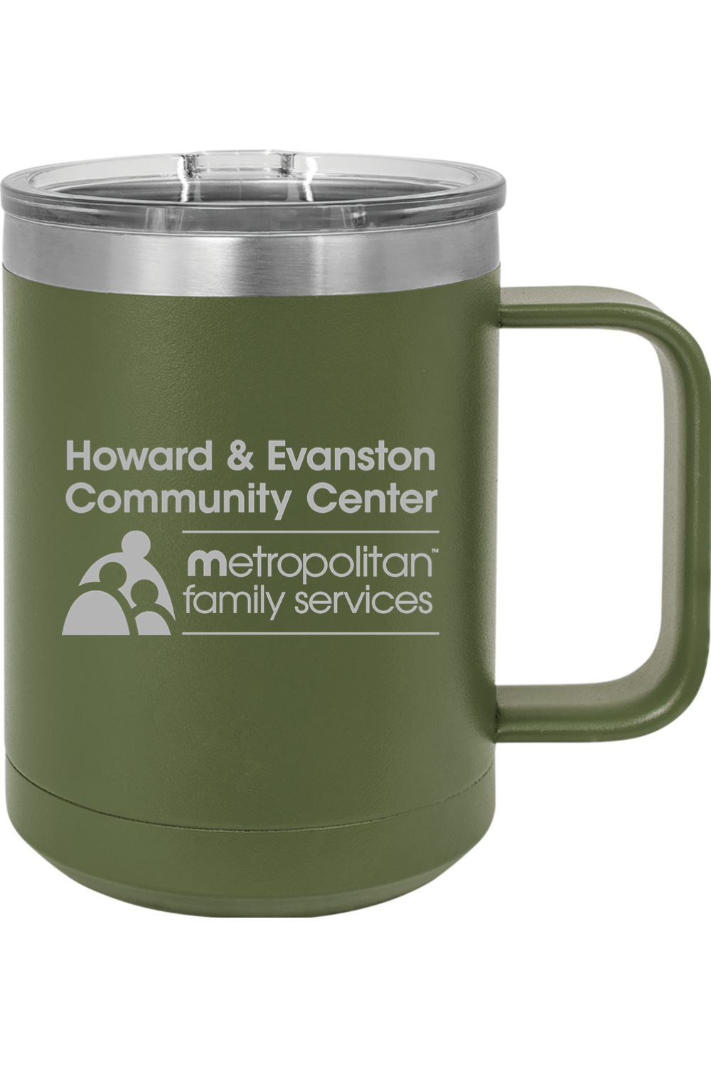 15oz Insulated Coffee Mug with Slider Lid