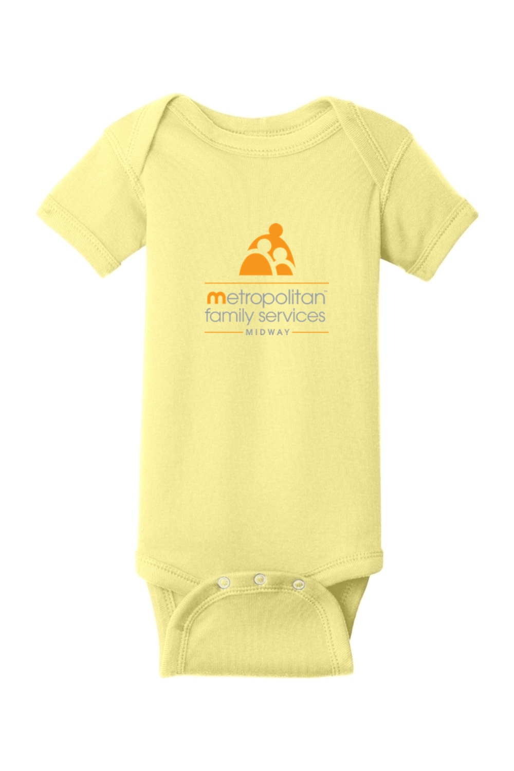 Rabbit Skins Infant Short Sleeve Baby Rib Bodysuit