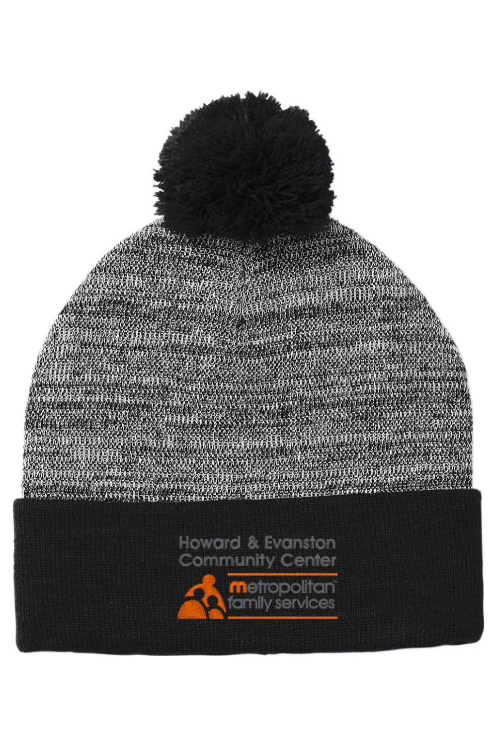Sport-TekHeather Pom Pom Beanie