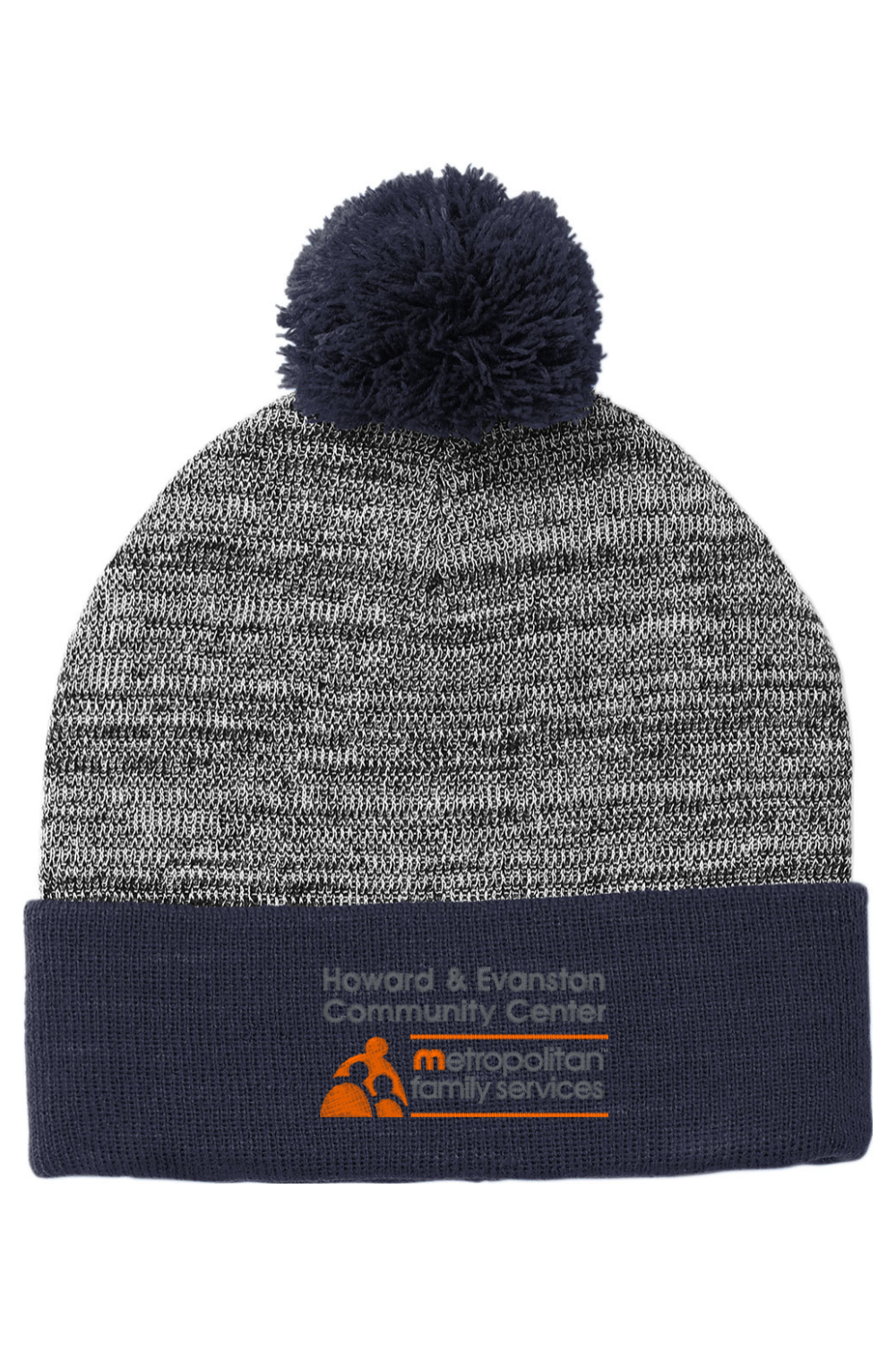 Sport-TekHeather Pom Pom Beanie