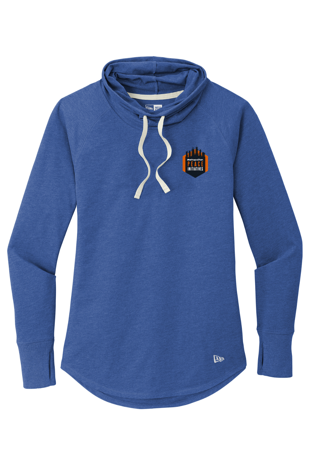 New Era Ladies Sueded Cotton Blend Cowl Tee