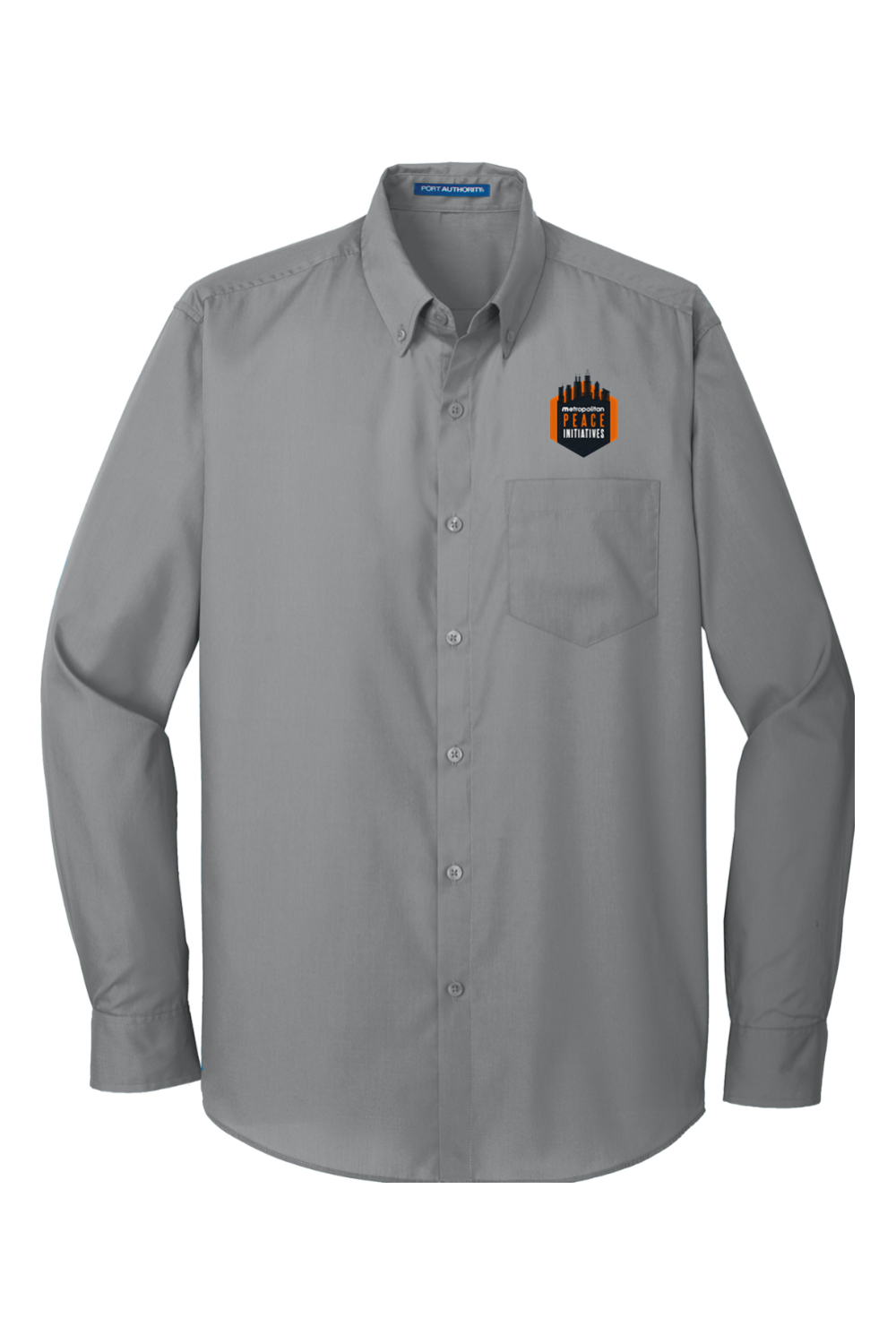 Port Authority Long Sleeve Carefree Poplin Shirt