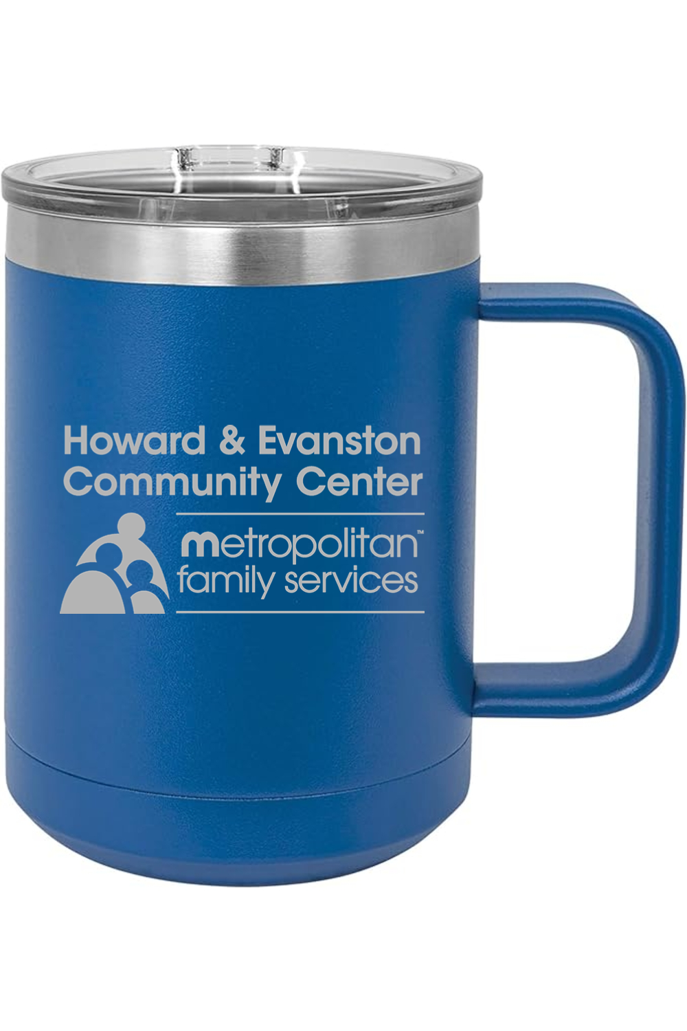 15oz Insulated Coffee Mug with Slider Lid